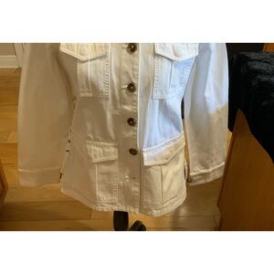 NWT Authentic TORY BURCH Sgt. Pepper Jacket w/ Lace-Up Sides Size Large